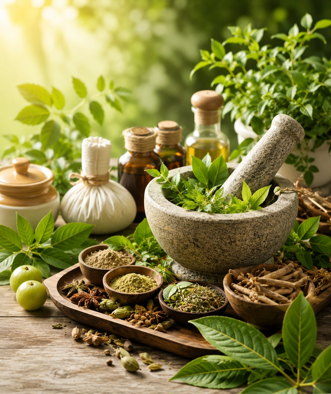 Ayurvedic Herbs and Wellness